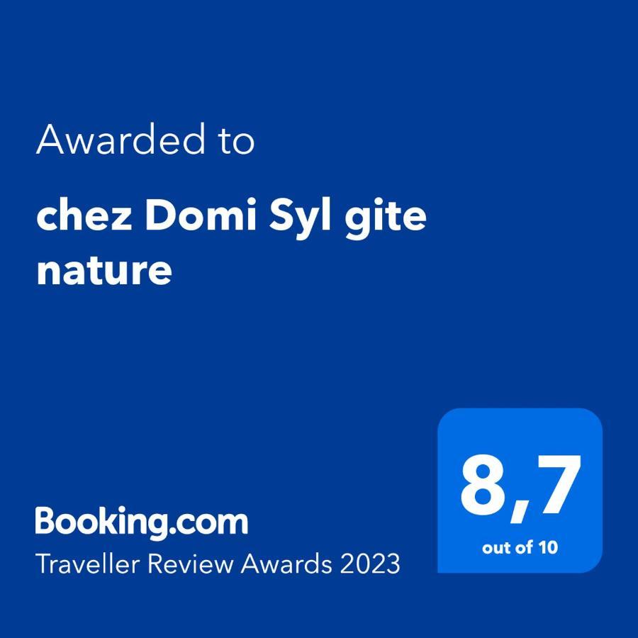 Chez Domi Syl Gite Nature Apartment Colonne Bagian luar foto